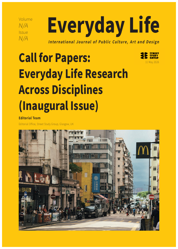 Cover page for Call for Papers: Everyday Life Research Across Disciplines