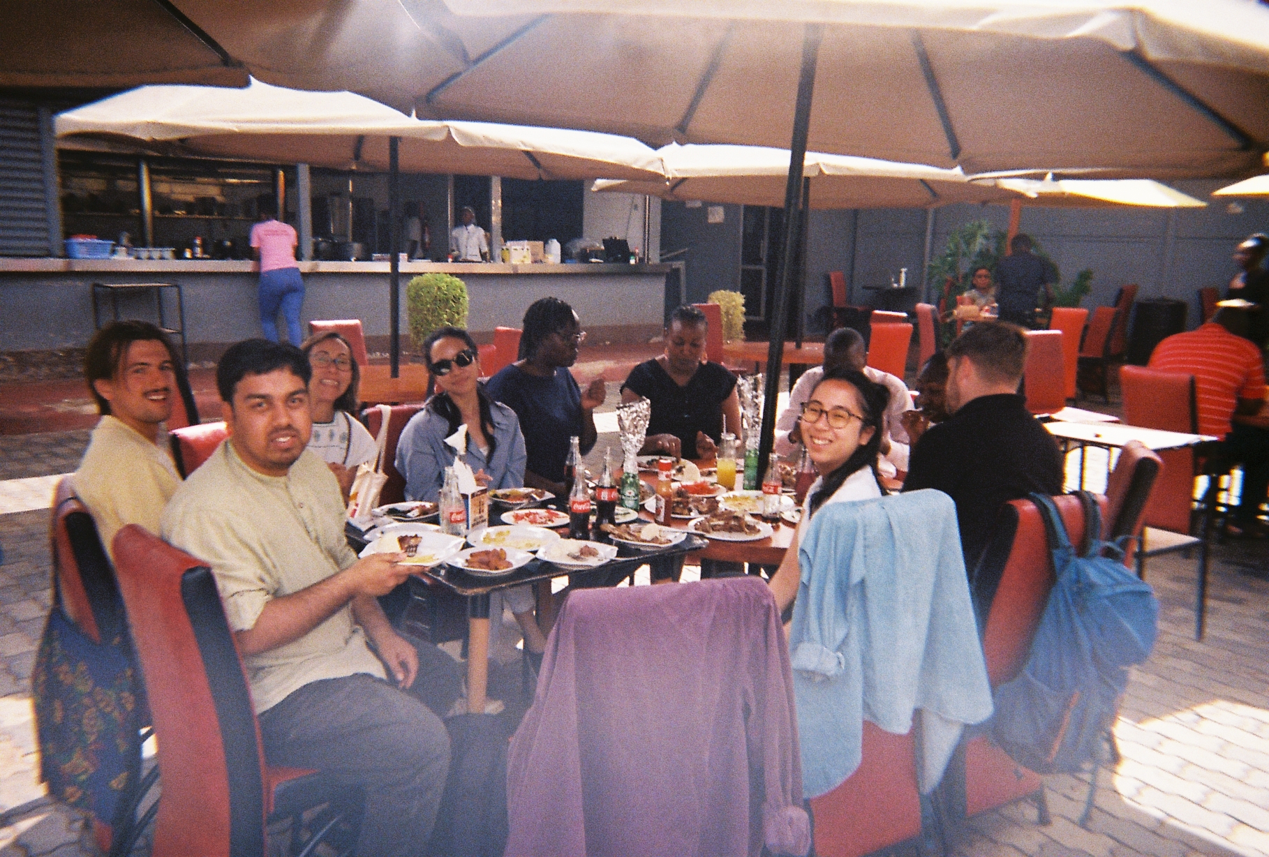 Figure 6. Lunch with Nuvoni Research, Nairobi. Source: Author, 2025.