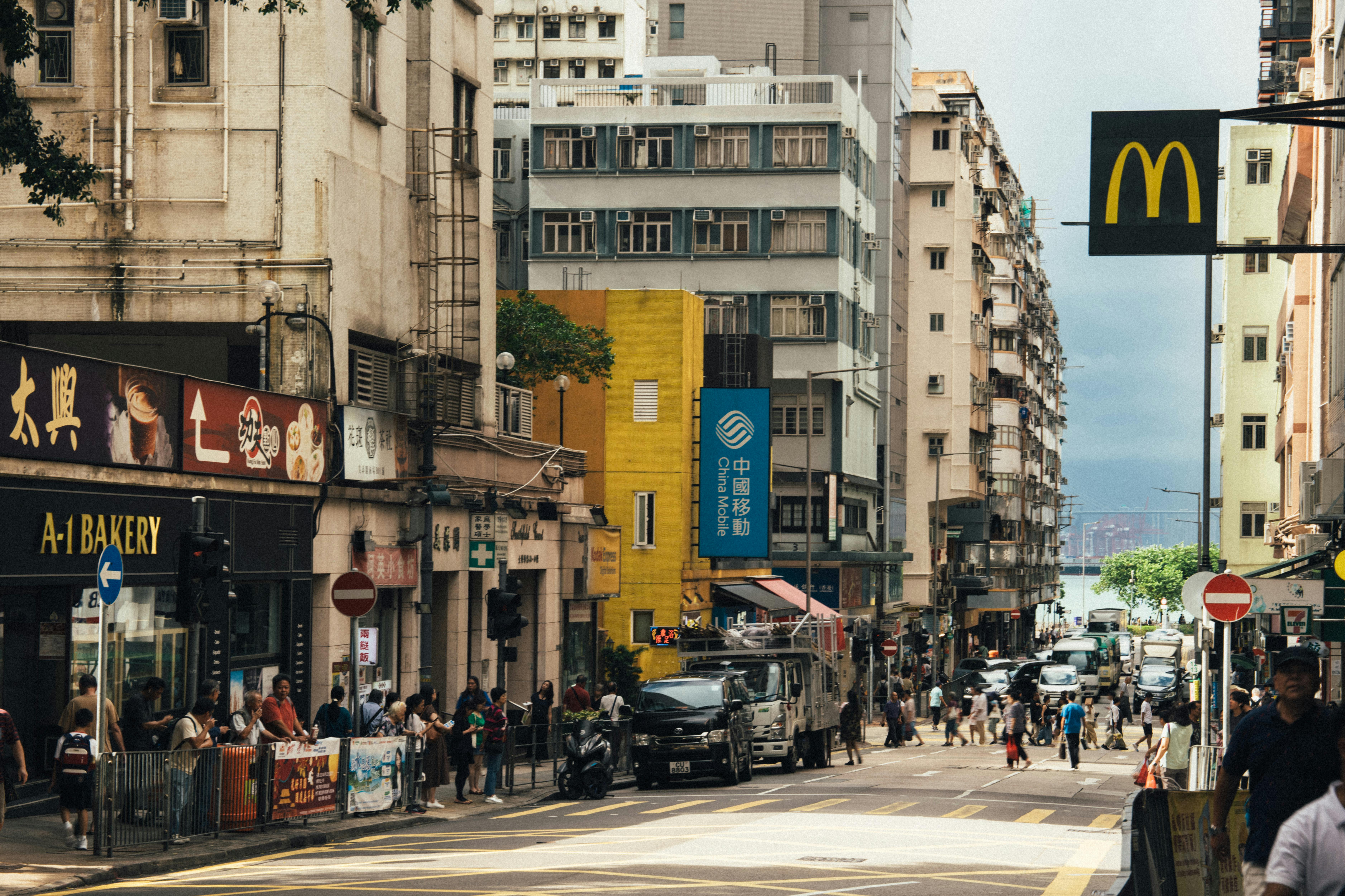 Urban street scene used as article image